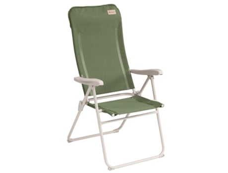Outwell Silla reclinable de camping Cromer verde viñedo