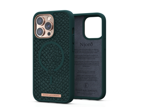 Funda para iPhone 13 Pro NJORD BYELEMENTS Verde