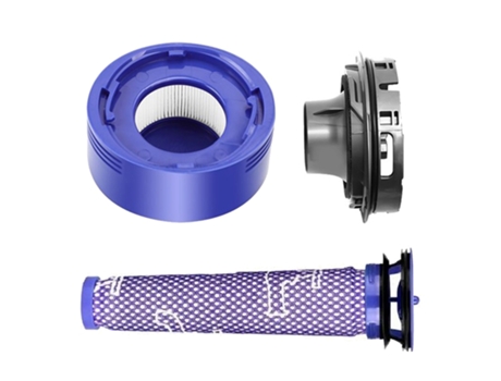 Cubierta trasera del Motor para instalación de aspiradora Dyson V7 V8, Kit de filtro delantero y trasero, piezas de la cubierta trasera del Motor