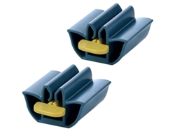 Paquete De 2 Dispensadores De Pasta De Dientes De Plástico, Dispensadores De Tubo Cuadrado Para Pasta De Dientes Y Crema Facial.