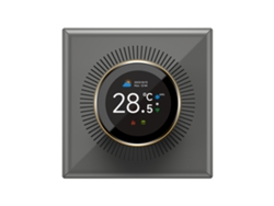 Termostato Inteligente Tuya Para Hogar Con Pantalla 1.32'' Wifi, 7 Luces Ambientales Para Calefacción De Suelo O Caldera