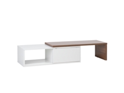Mueble TV BELIANI Yonkers de MDF Blanco 159x40x32