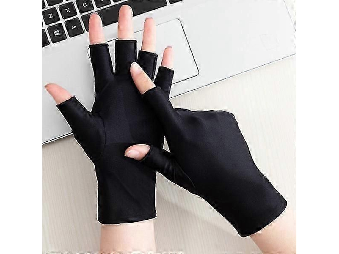 Guantes resistentes a los rayos UV de lámparas de uñas, guantes de protección profesional para decoración de uñas GOKOCO