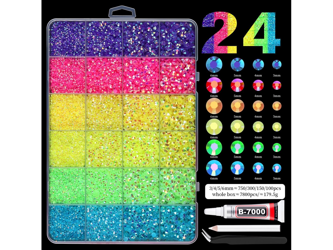 Juego De Pedrería Para Decoración De Uñas, Ideal Para Manicura Y Manualidades. Czhhmart (estilo 5)
