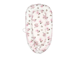 Cuna Portátil Extraíble Ramo Rosa Doble Cara 50*80Cm SIURN