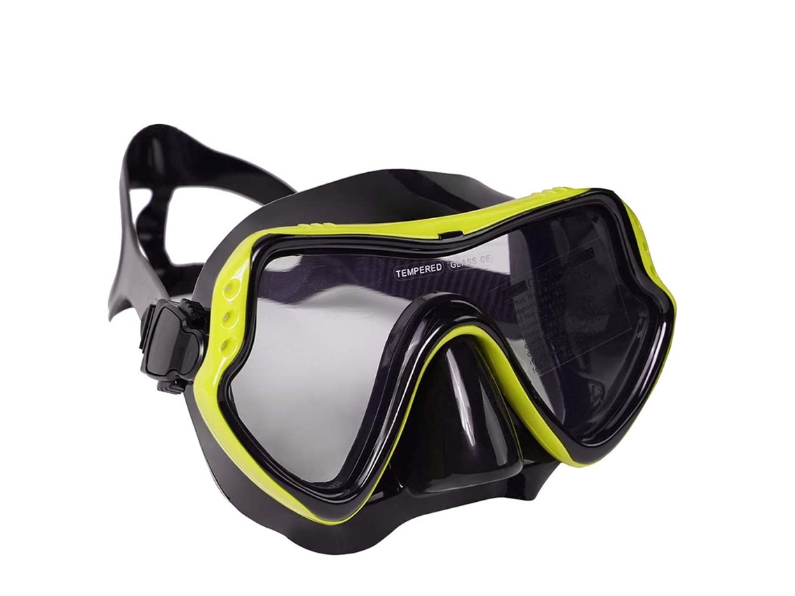 HYMNORA Set de Snorkeling para Buceo, Máscara de Visión Panorámica Antiniebla, Gafas de Snorkeling Antifugas para Hombres y Mujeres