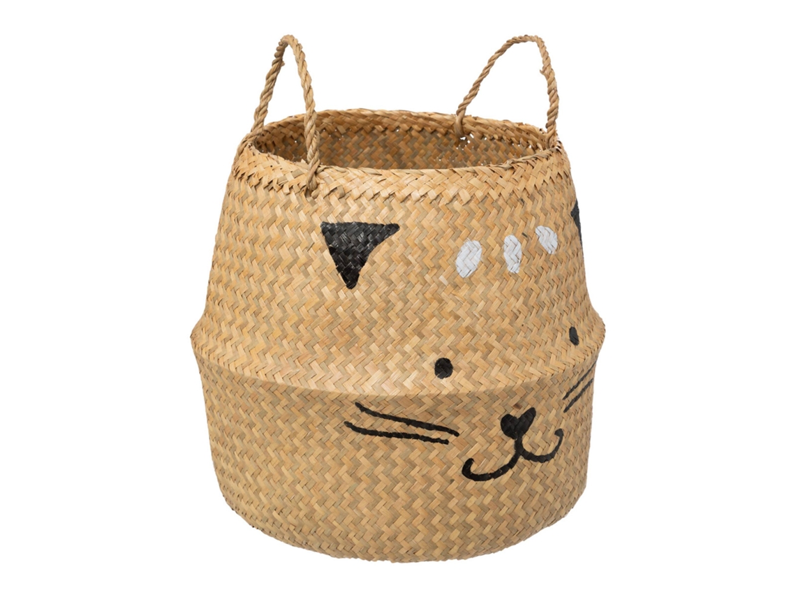 ATMOSPHERA - Cesta Infantil Colección Pipo Diseño Gato