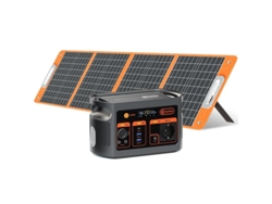Estación De Energía Portátil E103 300w Lifepo4 8 Puertos + Panel Solar 100w