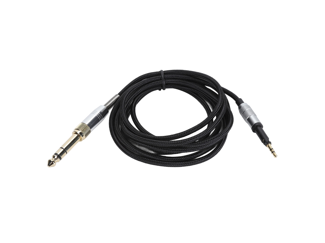 Cable De Audio Para Auriculares Sennheiser Hd515, Hd518, Hd558, Hd598 Y Hd599, 2 M, Nailon Ofc.