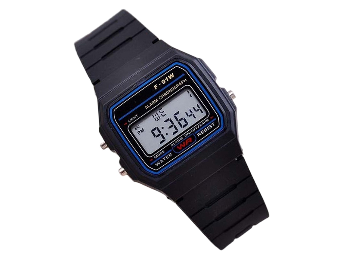 Reloj deportivo electrónico para niños F 91w