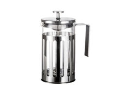 1 Cafetera De Acero Inoxidable.