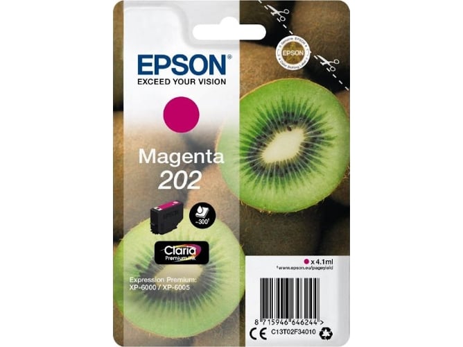 Tinta EPSON 202 BLA Magenta