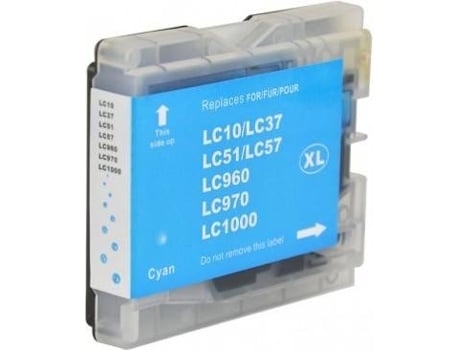 Cartucho para Brother lc970/lc1000 Cian (lc970c/lc1000c)