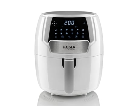 Freidora sin Aceite HAEGER AIR FEAST DIGITAL - 4.2L, Blanca