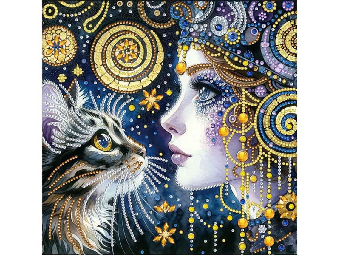 Pintura de diamante SIURN Ab57, manualidades, decoración del hogar (30 x 30 cm)