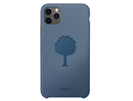 Funda Shockproof Recycletek Jacaranda para iPhone 12 Mini MUVIT Plástico Azul