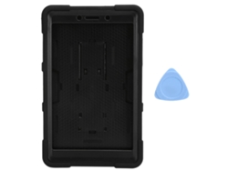 Fundas suaves y ligeras para tablet en varios colores, protección para Galaxy Tab A Negro Dorado Claro