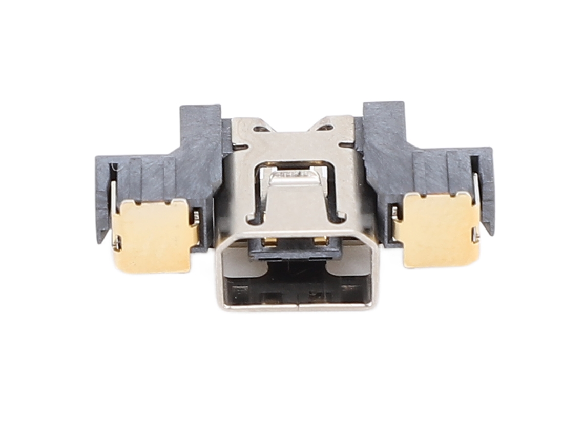Puerto De Carga Metálico Para New 3ds, Conector De Carga Para New 3ds Xl, Conector De Alimentación De Repuesto