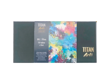 Set Oleo Titan Extrafino 10X20 Ml Tubos