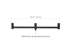 Soporte para cañas de pesca Carp Buzz Bars