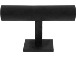 Soporte Madera Oscura Relojes Pulseras Superficie Resistente Función Almacenamiento Joyas Escritorio Tocador
