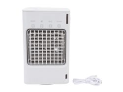 Ventilador de escritorio USB portátil con refrigeración por evaporación.