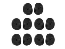 10 Protectores Auditivos De Silicona Duraderos Y Ligeros Para Uso Doméstico Y En Salones De Belleza.