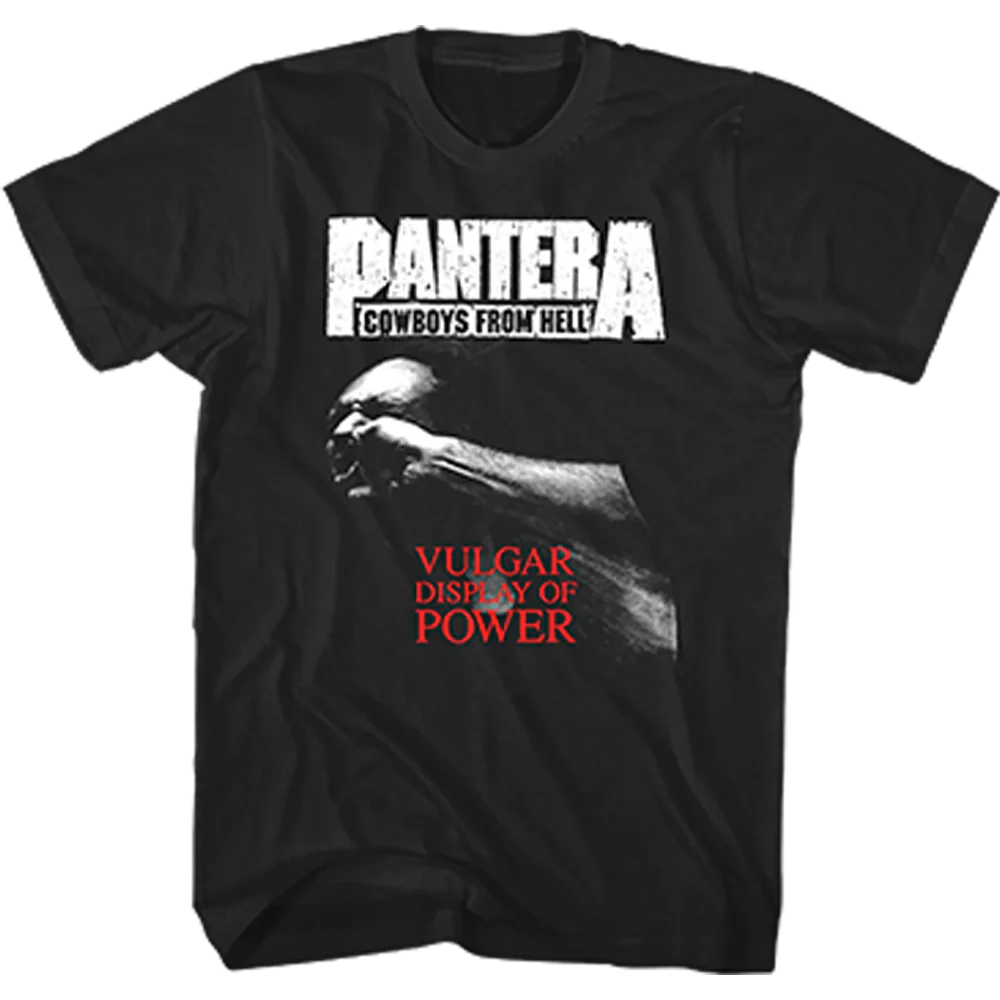 Pantera Cowboys From Hell Double Sided T-shirt Unisex Rockinstone Size:l