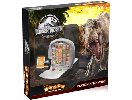 Juego Colectivo JURASSIC PARK Jurassic World Top Trumps (Edad Mínima Recomendada: 3 años)