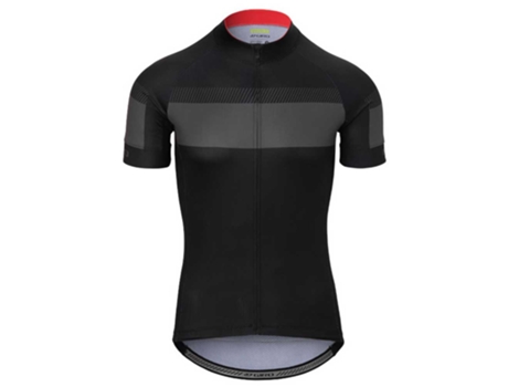 Jerseys GIRO Jersey Manga Curta Chrono Sport Preto XL Homem
