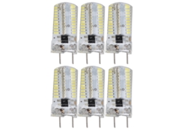 Bj-6 Peças De Lâmpadas Pequenas G8 5w Fonte De Luz 80led Para Lâmpada De Teto Parede Mesa 110v