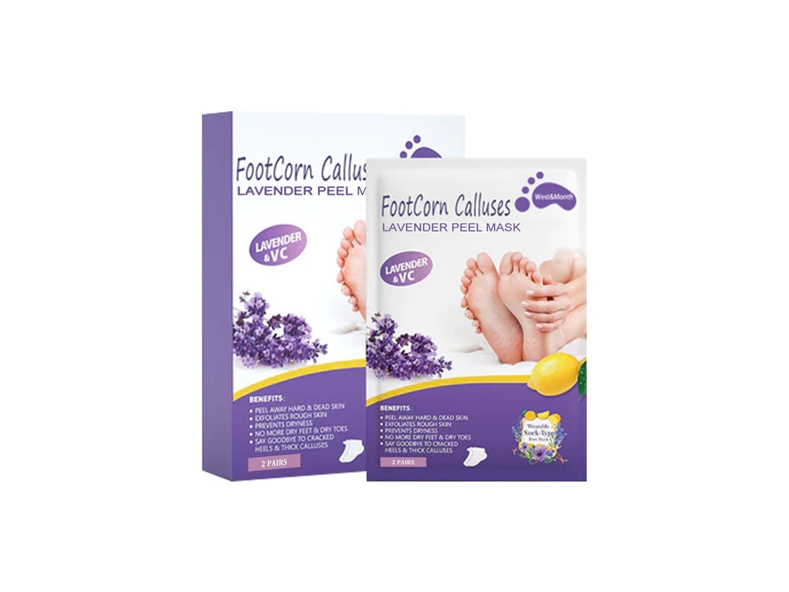 Mascarilla de lavanda para pies - Cuidado diario eficaz