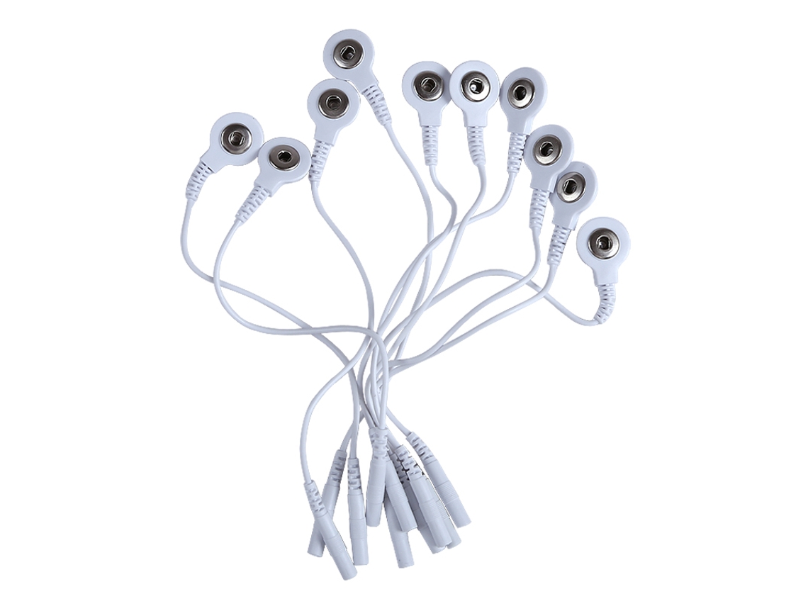 (10 Piezas) Cable Corto De 3,5 Mm A Adaptador De 2,0 Mm, Blanco