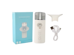Spray ocular iónico nano con compresión caliente, hidratante, alivia la fatiga, 2 modos, bruma facial para ojos.