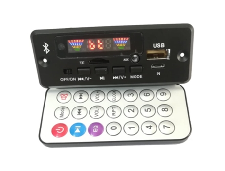 Módulo de placa decodificadora de MP3 Bluetooth módulo de placa decodificadora de MP3 Universal WAV placa decodificadora de MP3 Bluetooth 50 con mó...