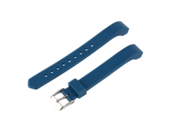 Pulsera Inteligente (hebilla De Color Sólido, Segmentada) Para Fitbit Alt, Azul Oscuro Suave