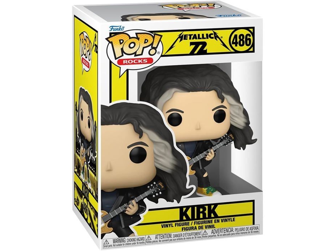 Figura Funko Pop Rocks: Metallica - Kirk Hammett - (72s)
