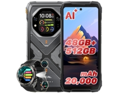 Smartphone Oscal Tank 1 + W50pro (6,78'' - 48 Gb - 512 Gb - 20000 Mah - Laranja)