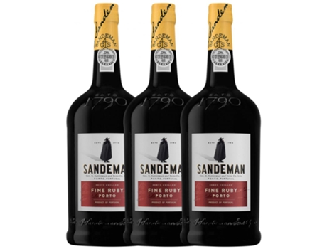 Vino de Porto SANDEMAN PORTO Sandeman Porto Fine Ruby Porto (1 L - 3 unidades)