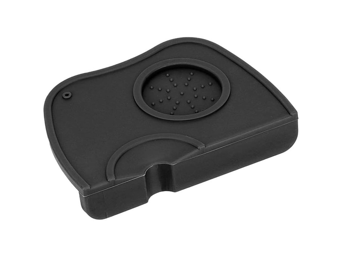 2026-linjou Tapete De Tamping De Café, Silicona De Calidad Alimentaria, Antideslizante, Para Máquinas Semi-automáticas (negro) 17.5x12.5x0.6mm