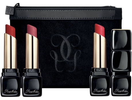 Labial Líquido GUERLAIN Kisskiss Tender Matte Trio Set