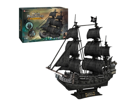 Puzzle 3D Queen Anne's Revenge (8 años - 328 piezas)