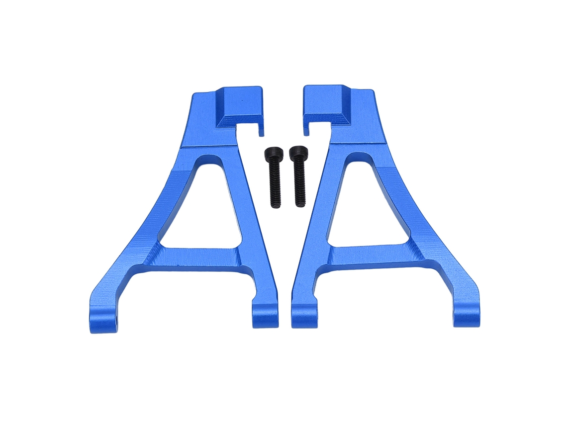 Ymsl 2 Piezas Brazo De Suspensión Inferior Delantera Aluminio Ligero Para Traxxas Slash4wd 1/16 Coche Rc Hxl