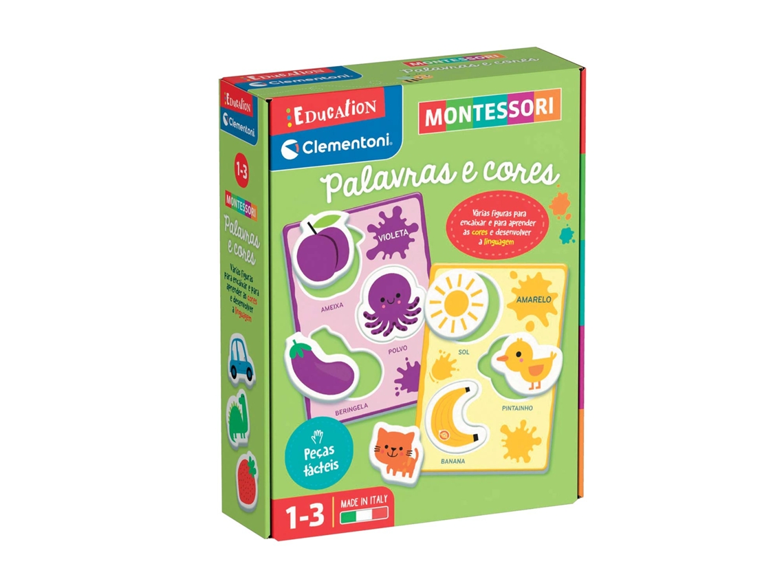 Montessori Palabras y Colores CLEMENTONI Education 67387