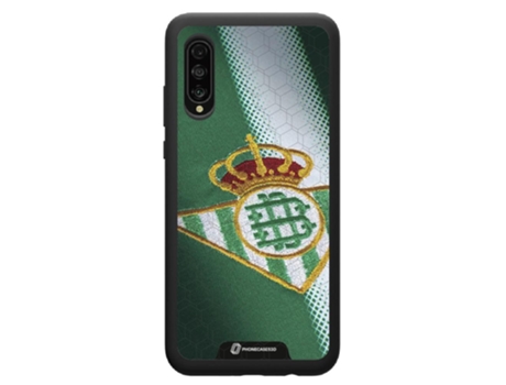 Funda Móvil Oficial Real Betis Fc para Samsung Galaxy A50 PHONECASES3D Piel Sintética Negro