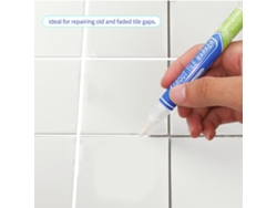 Bolígrafo Para Lechada De Azulejos Resistente Al Agua Con Punta Extra Para Reparaciones Y Renovaciones Del Hogar.
