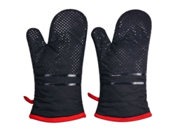2026-39710-guantes De Horno Resistentes Al Calor, Diseño Anti-deslizante De Silicona, Largo, Apto Para Cocinar, Hornear, Asar, Sin Bpa