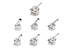 7 Puntas De Aleación De Aluminio Para Pistolas De Aire Caliente De La Serie 850 (850a, 852, 852d)