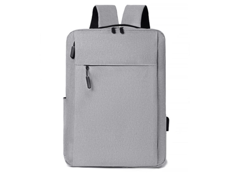 Mochila para hombre, bolso escolar para estudiante, bolso para ordenador, mochila de negocios de lona deportiva para mujer, color gris