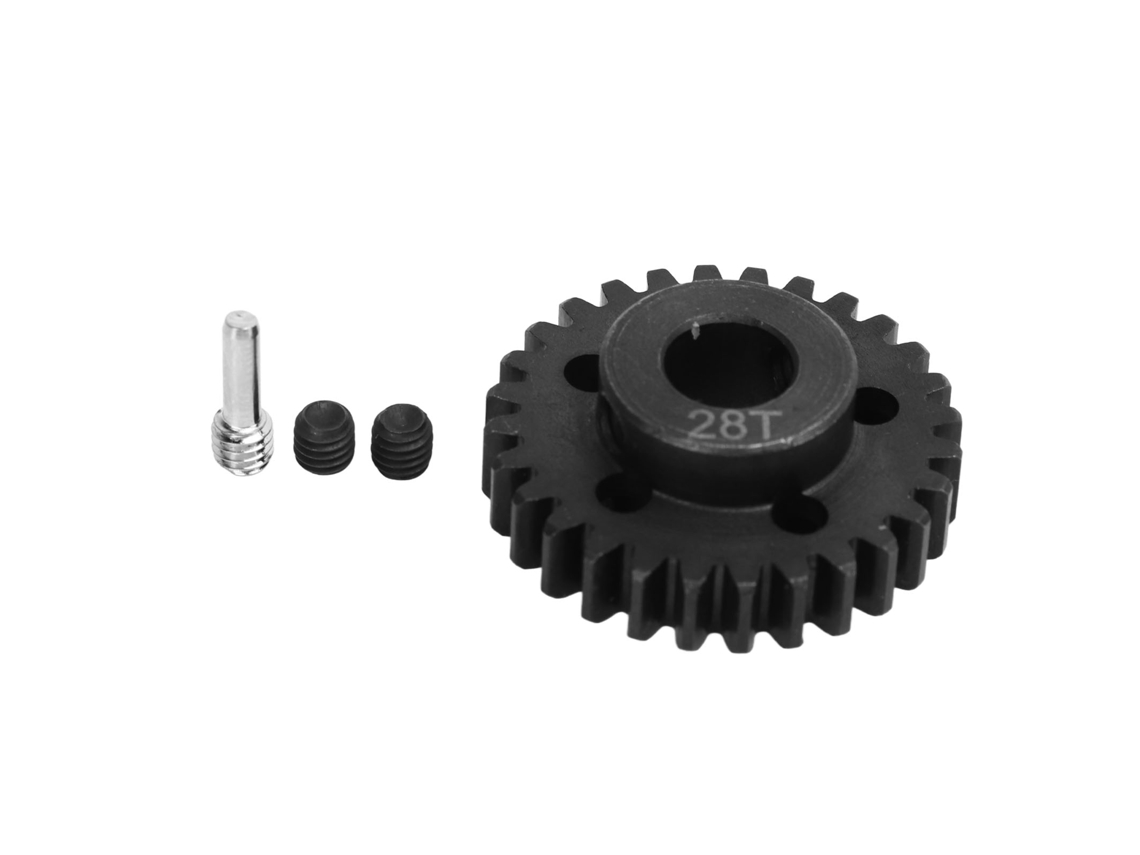 Engranaje De Bobina Rc 28t Ara310950 De Acero Para Coches Rc Arrma Series 1/7 1/8 Piezas De Transmisión Mejoradas